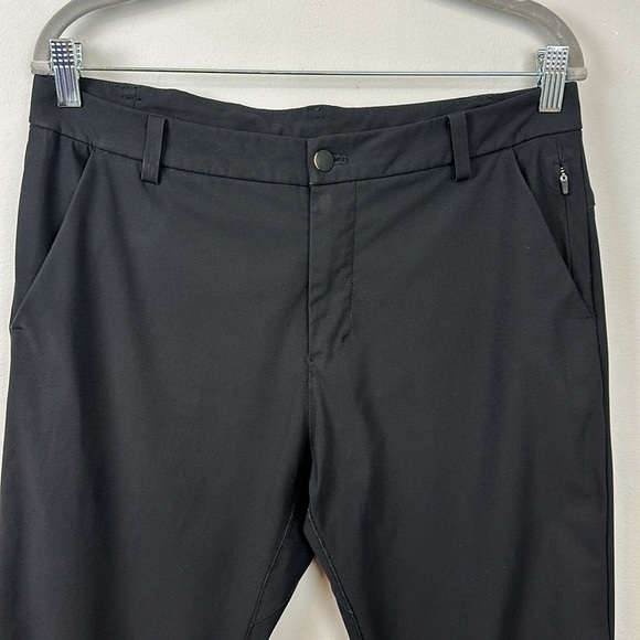 Lululemon Commission Pant Classic *Warpstreme 32" Black Sz 32 - Picture 7 of 16